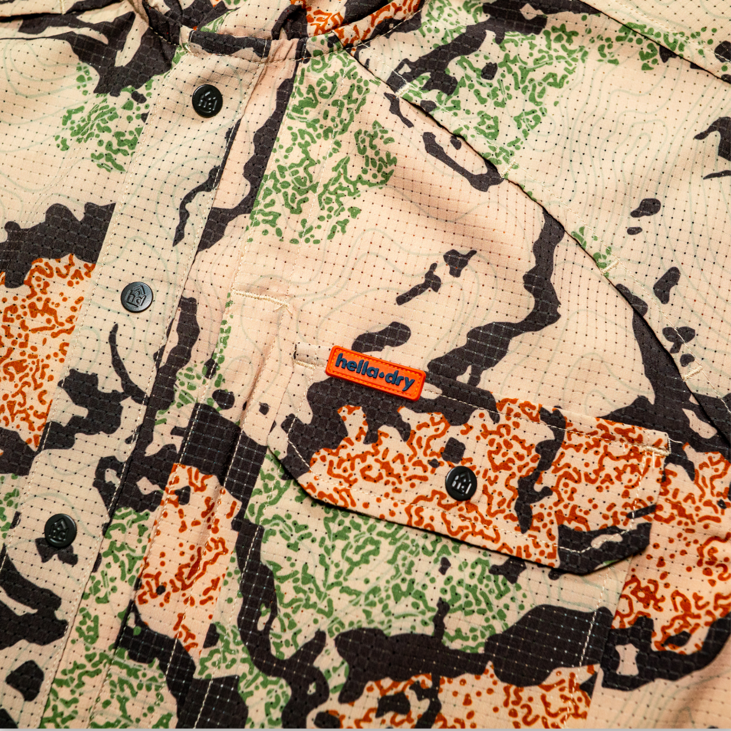 Field & Church LS Hooded Shirt