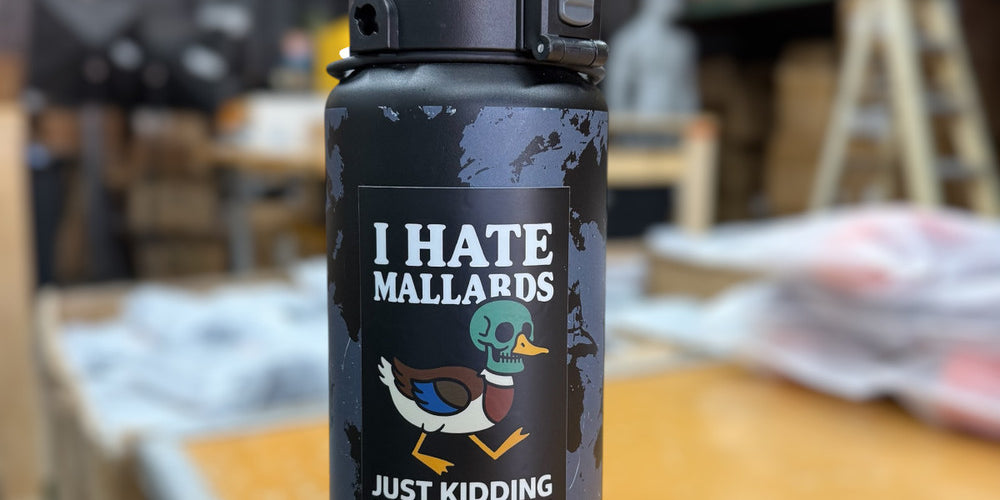 I HATE MALLARD STICKERS